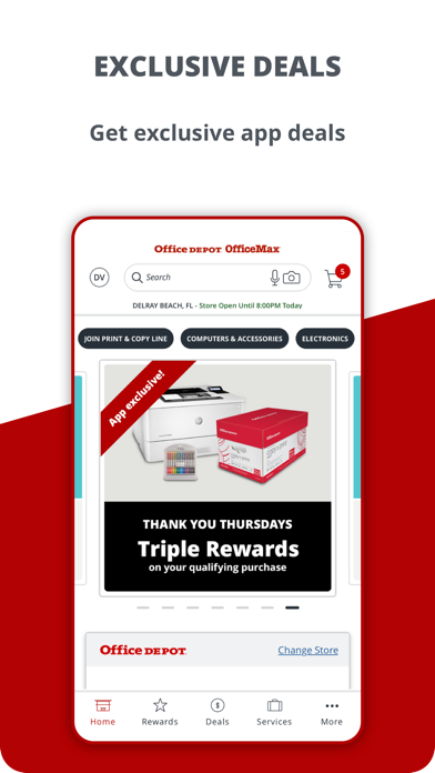 Office Depot - Rewards & Deals Screenshot