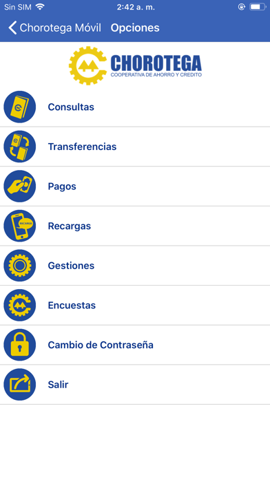 Chorotega Móvil Screenshot