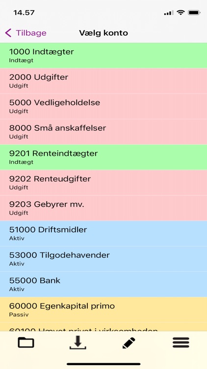 Bogføring og regnskab screenshot-3
