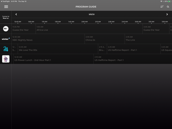 Screenshot #5 pour Festival Player