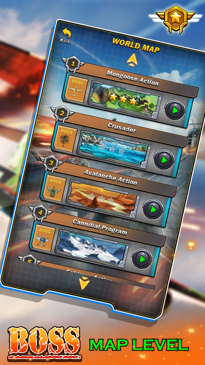 Squadron War Galactic fighter