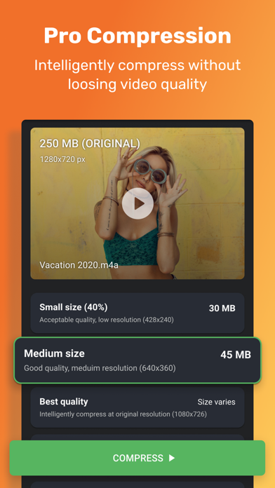 Video Compress - ShrinkVid Screenshot