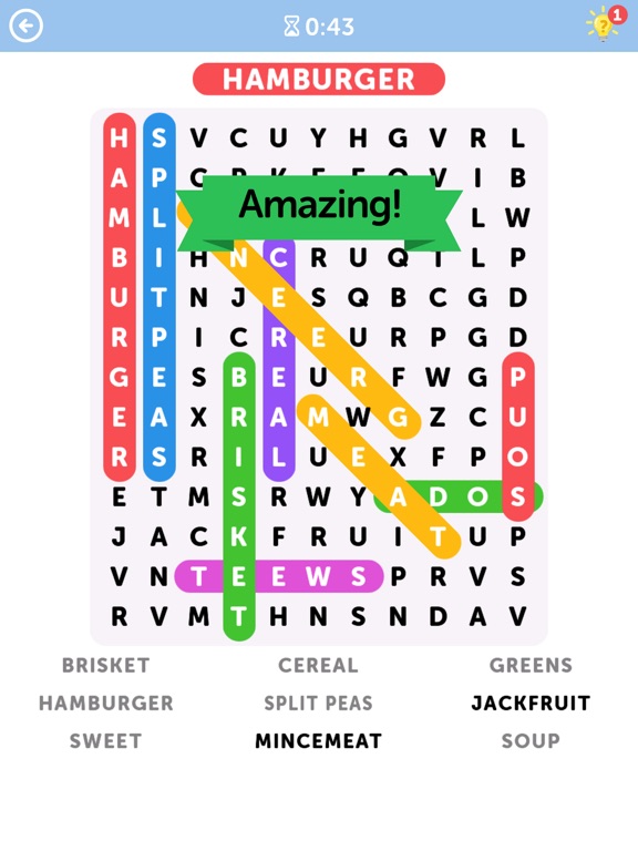 Screenshot #4 pour Word Search - Fun Word Puzzle