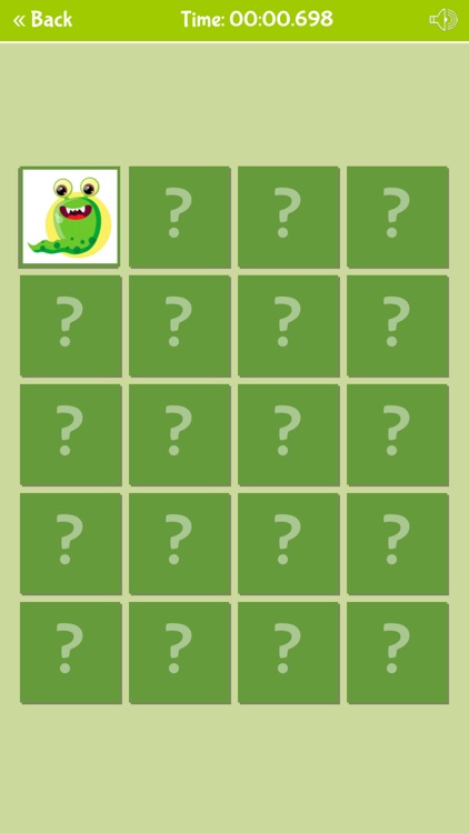 Cute Monsters Matching Game