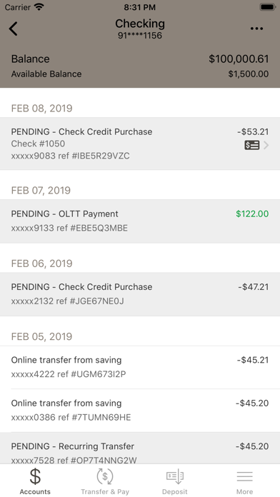 First State Bank Shannon Polo Screenshot