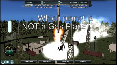 Intergalactic Rocket Trivia Screenshot