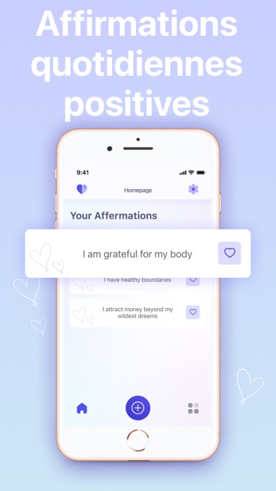 Screenshot #1 pour Affirmations: Positive & Daily