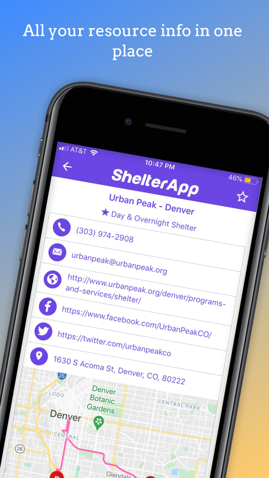 #4. Homeless Resources-Shelter App (iOS) By: Shelter App, Inc.