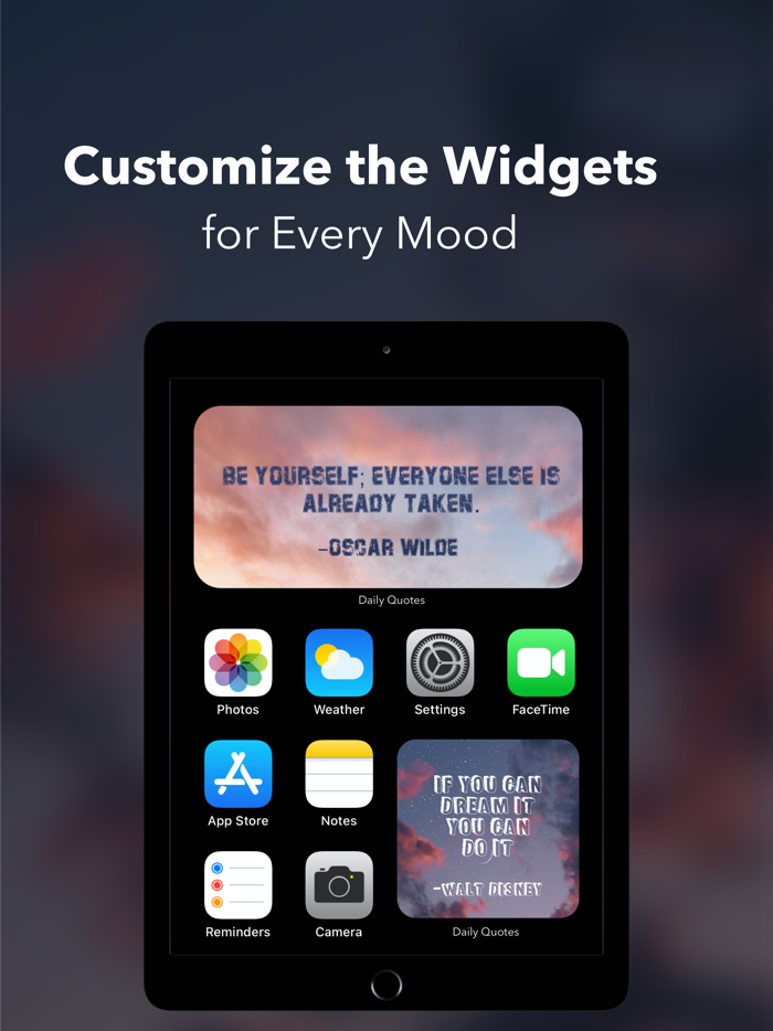 Daily Quotes - Custom Widgets