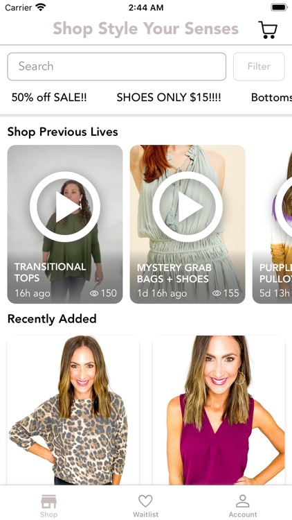 Shop Style Your Senses
