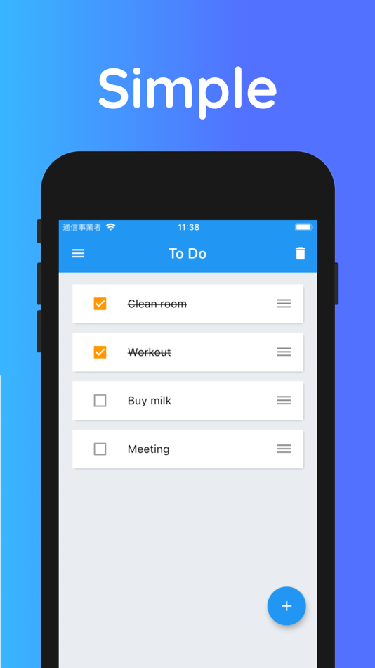 #1. Simple To-Do List | MyTasks (iOS) 由: NAOYA ONO