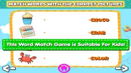 Game screenshot Match Words To Pictures hack
