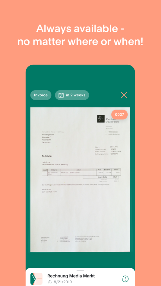 #5. docomondo – smart filing (macOS) 由: Panera Tec AG