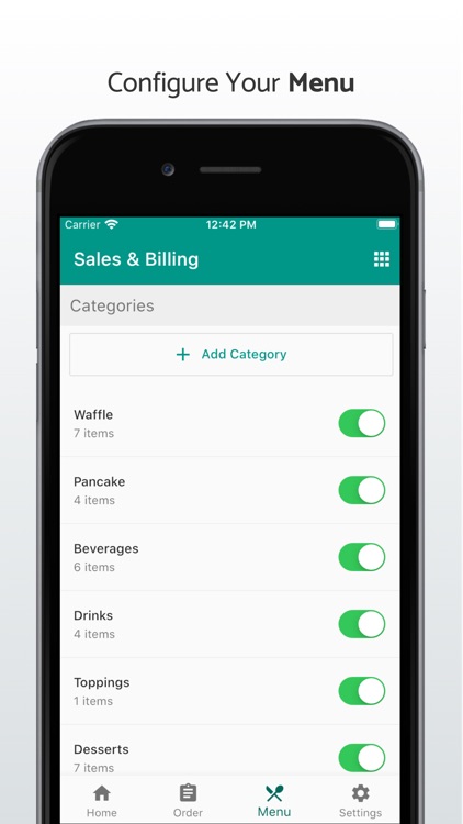 RestroGreen BackOffice