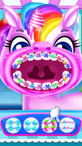 Game screenshot Baby Pony Games - Dentist Game apk