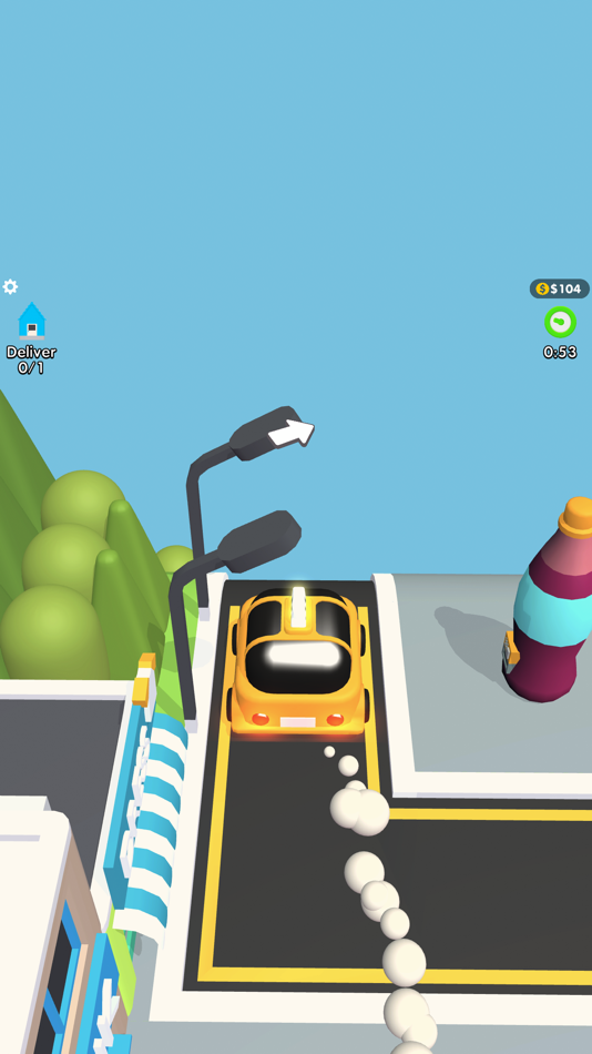 #6. Cube World Taxi 3D (iOS) 由: Volodymyr Delinskyi