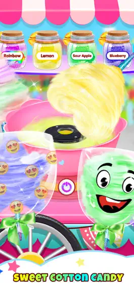 Game screenshot Sweet Cotton Candy Recipes apk