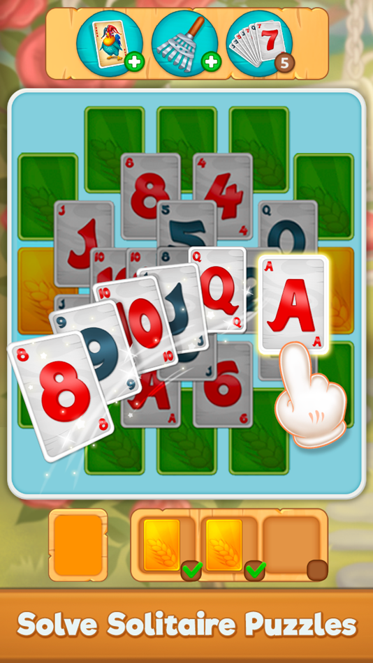 #2. Solitaire Farm: Card Game (iOS) 由: 4Enjoy Games