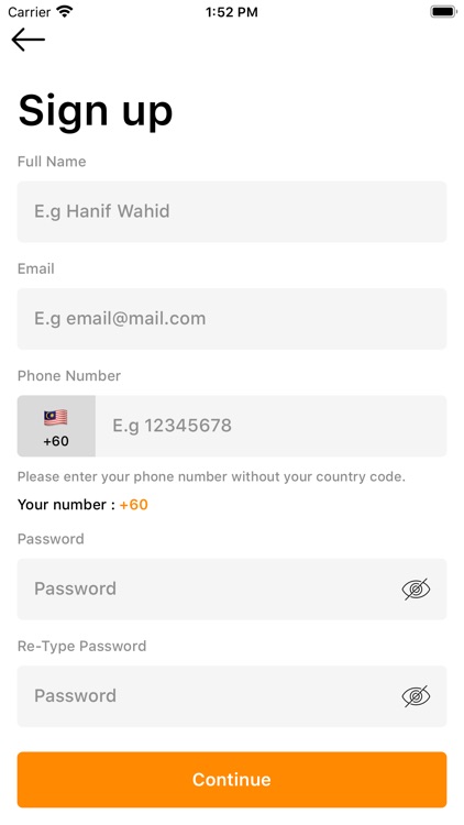 Consumer App for WarongRider screenshot-3