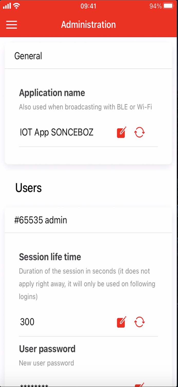 SONCEBOZ IOT Application