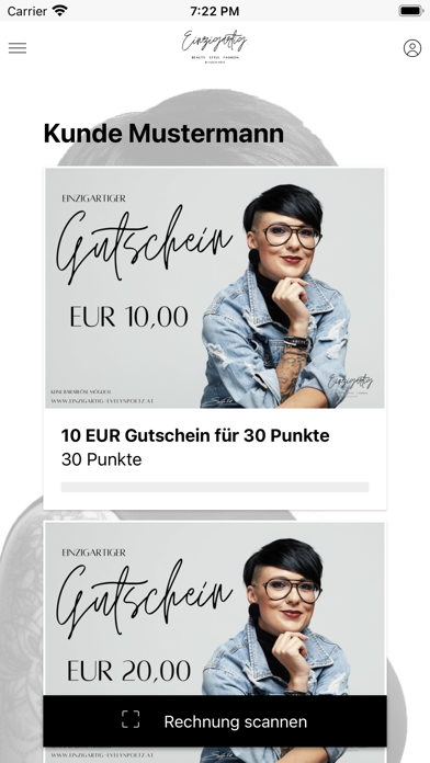 Einzigartig. Evelyn Pötz Screenshot