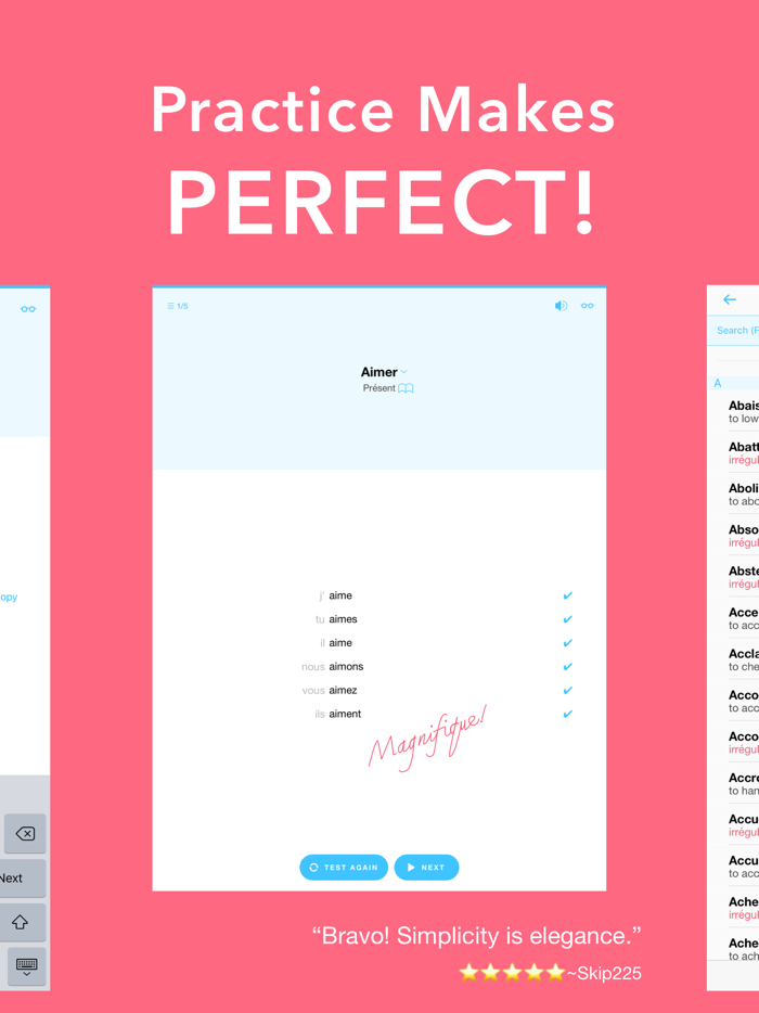 Conjuu - French Conjugation