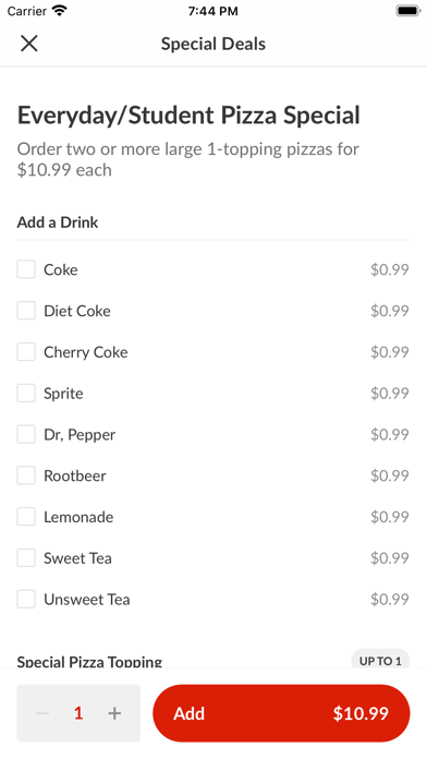 Joe's NY Pizza To Go Screenshot