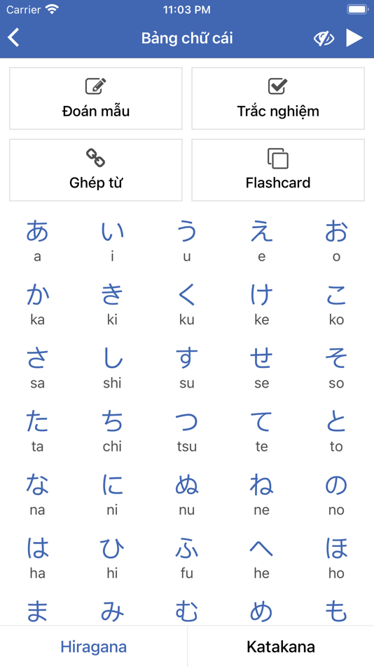 #2. Học tiếng Nhật N5 N1 - Mikun (iOS) 由: Minh Pham