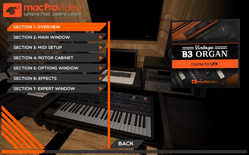 Screenshot #2 pour B3Vintage Organ Course for LPX
