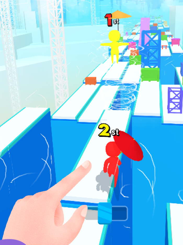 Umbrella Run - Blown away