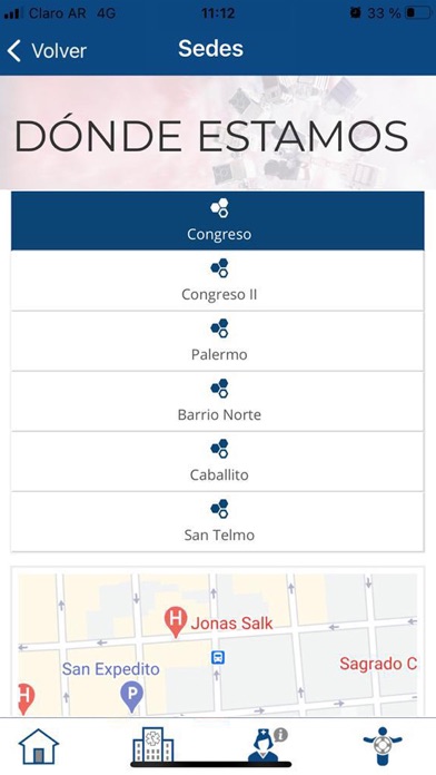 Investigaciones Médicas Screenshot