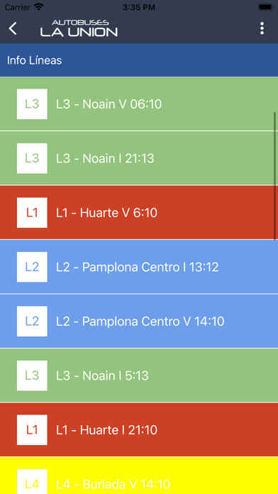 La Union Trabajadores Screenshot