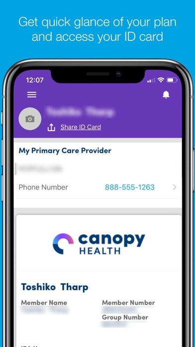 MyCanopyHealth Screenshot