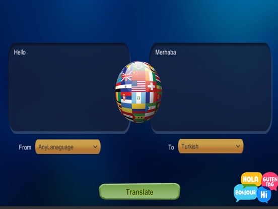 Screenshot #4 pour Language Translate Earth PRO