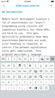 one markdown iphone screenshot 3