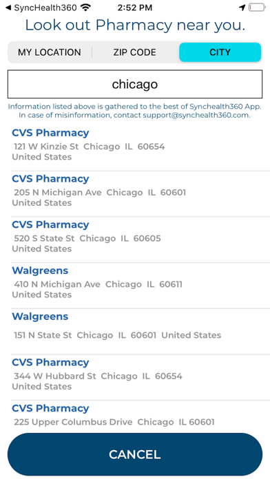 SyncHealth360 Screenshot 2 - AppWisp.com SyncHealth360 Screenshot 2 - AppWisp.com