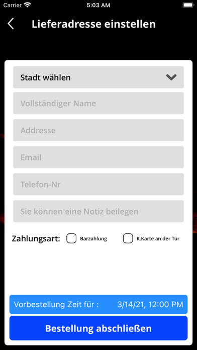 Zeit Zum Pizza Kurier Screenshot