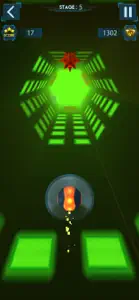 3D Tunnel Color Ball Runner screenshot #1 for iPhone