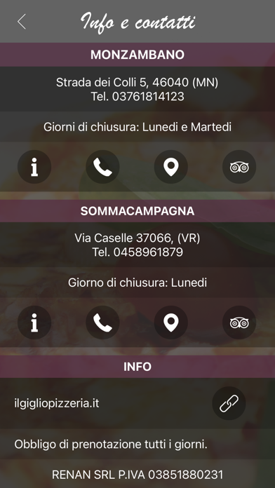 Il Giglio Pizzeria Screenshot