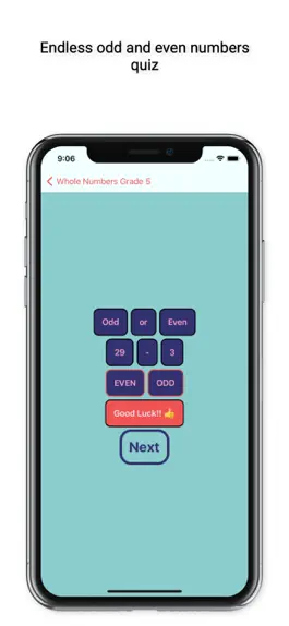 Game screenshot QuizzlyMath5-WholeNumbers apk