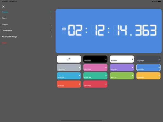Screenshot #5 pour Millisecond Clock