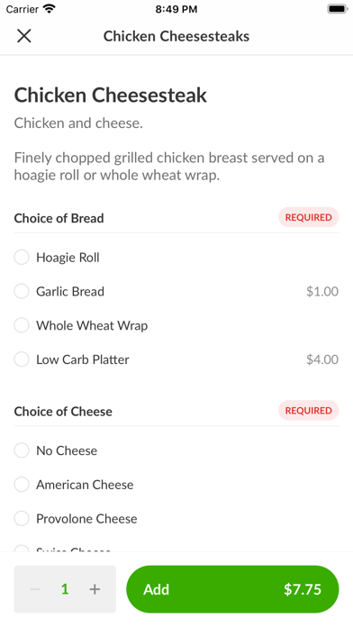 Midtown Philly Steaks Screenshot
