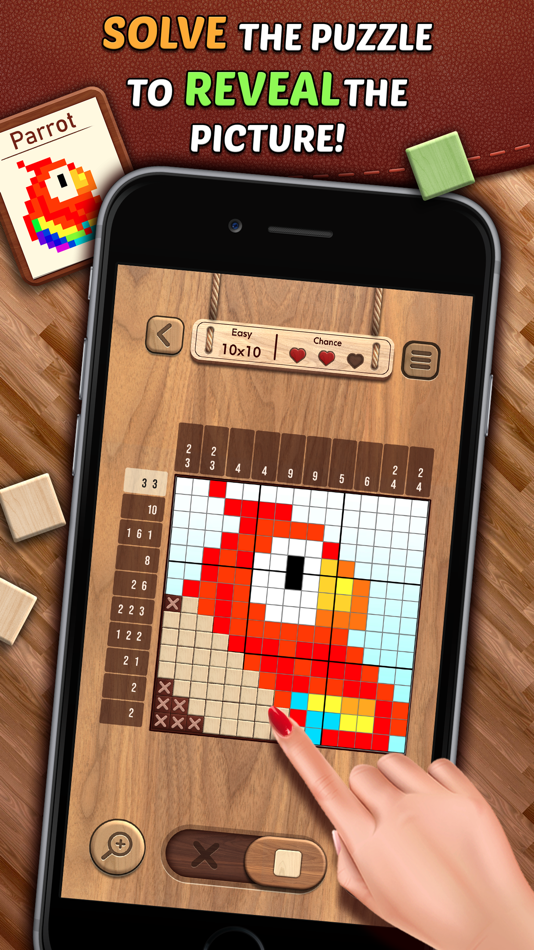 Nonogram* : Wood Picture Cross - 1.0.4 - (iOS)