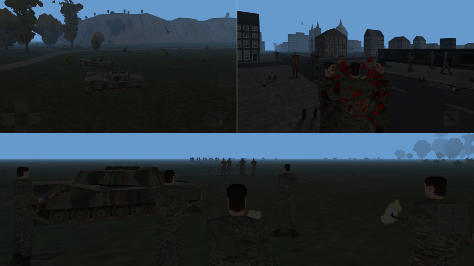 #4. Zombie Battle 3D (iOS) 由: Luis Evaristo Rodriguez Campos