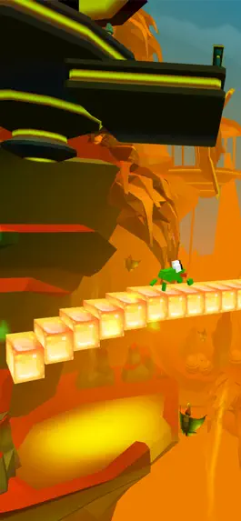 Game screenshot Frog Run-rush Jump On Helix mod apk