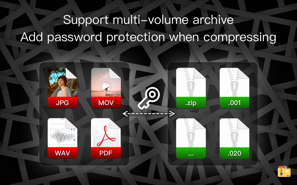 #3. Oka Unarchiver Pro - Unzip RAR (macOS) 由: 成浩 吴