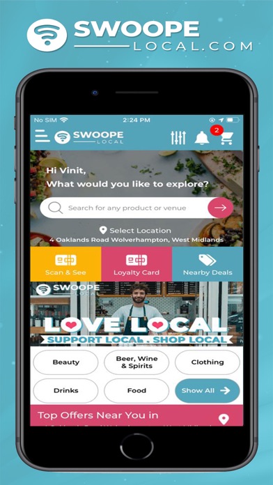 Swoope Local Screenshot