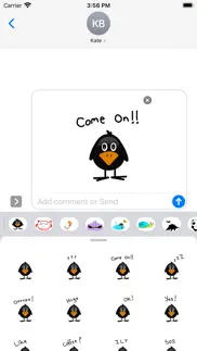 crow sticker pack iphone screenshot 3