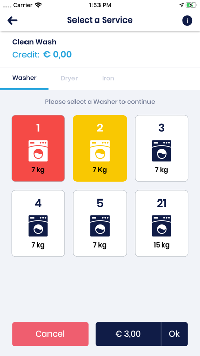 Tikwash Laundry Screenshot