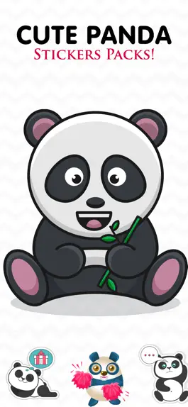 Game screenshot Cute Panda Stickers Pack! mod apk